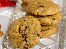 Fot. Wkn, Ciasteczka zimowe czekoladowe