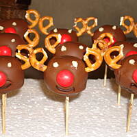 Reniferowe cake pops