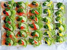 Fot. Mama - Różyczki, Zielone kanapki sylwestrowe wg Ani