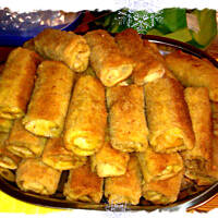 Pyszne domowe krokiety z mięsem i pieczarkami oraz pyszny barszczyk