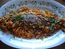 Fot. eluchap, Pieczony pstrąg w warzywach