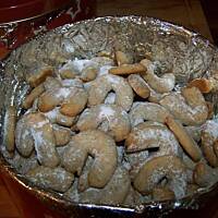 Waniliowe kruche rogaliki(Vanillekipferl)