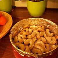 Waniliowe kruche rogaliki(Vanillekipferl)