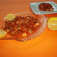 Śledzie w pomidorowej pierzynce