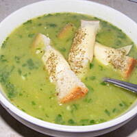 Zielona zupa bagienna-przysmak Shreka :-)