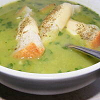 Zielona zupa bagienna-przysmak Shreka :-)