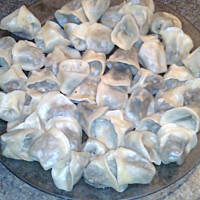 wigilijne uszka z grzybami wg Anes