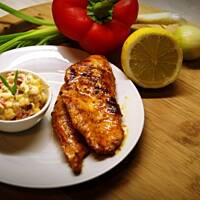 Kurczak słodko ostry z grilla