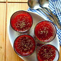 Barszcz z suszonymi sliwkami