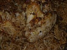 Fot. e_ra, Skrzydełka na ryżu