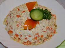 Fot. Mama - Różyczki, Sałatka jarzynowa babci