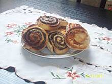 Fot. lisowianka, ślimaczki z masą kokosową