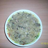 krokiety z pieczarkami i kapustą kiszoną