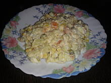 Fot. Kolorowa75, sałatka ziemniaczano-jarzynowa