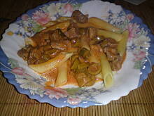 Fot. Kolorowa75, gulasz z nogi indyczej