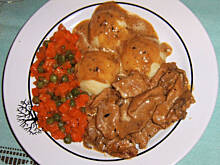 Fot. mariola2000, Wieprzowina z boczniakami wg M&Ł