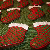 Pierniczki świąteczne z połyskiem