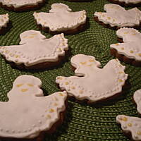 Pierniczki świąteczne z połyskiem