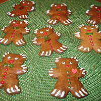 Pierniczki świąteczne z połyskiem