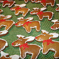 Pierniczki świąteczne z połyskiem