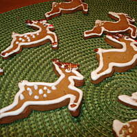 Pierniczki świąteczne z połyskiem