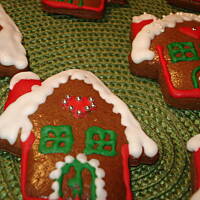 Pierniczki świąteczne z połyskiem