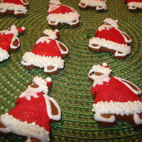 Pierniczki świąteczne z połyskiem