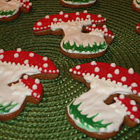 Pierniczki świąteczne z połyskiem