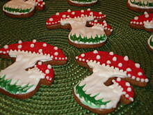 Fot. alidab, Pierniczki świąteczne z połyskiem