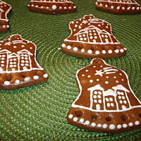 Pierniczki świąteczne z połyskiem