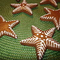 Pierniczki świąteczne z połyskiem