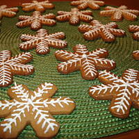 Pierniczki świąteczne z połyskiem