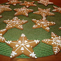 Pierniczki świąteczne z połyskiem