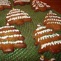 Pierniczki świąteczne z połyskiem