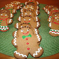 Pierniczki świąteczne z połyskiem