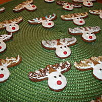 Pierniczki świąteczne z połyskiem