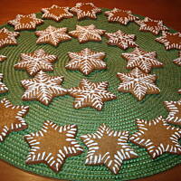 Pierniczki świąteczne z połyskiem