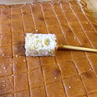 Ciasteczka- miodowe w kokosie