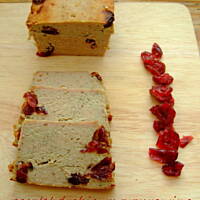 Pasztet drobiowy z żurawiną