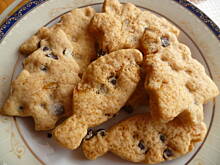 Fot. Ann93, Świąteczne kruche ciasteczka pomaranczowo-czekoladowe