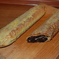 Makowiec świąteczny zawijany. (ciasto kruche)