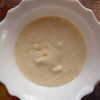 Deser bananowo-pomarańczowy