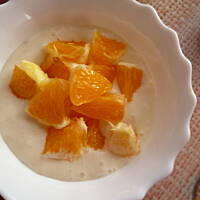 Deser bananowo-pomarańczowy