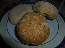 Fot. Ann93, Bułeczki z bananami, czekoladą i orzechami