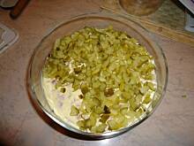 Fot. mariola84, Kolorowa sałatka pod pierzynką serową PYCHOTKA!