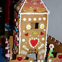 Świąteczny domek z piernika plus zdjęcia