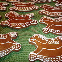 Pierniczki świąteczne z połyskiem