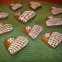 Pierniczki świąteczne z połyskiem