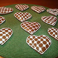 Pierniczki świąteczne z połyskiem