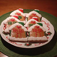 Pierniczki świąteczne z połyskiem